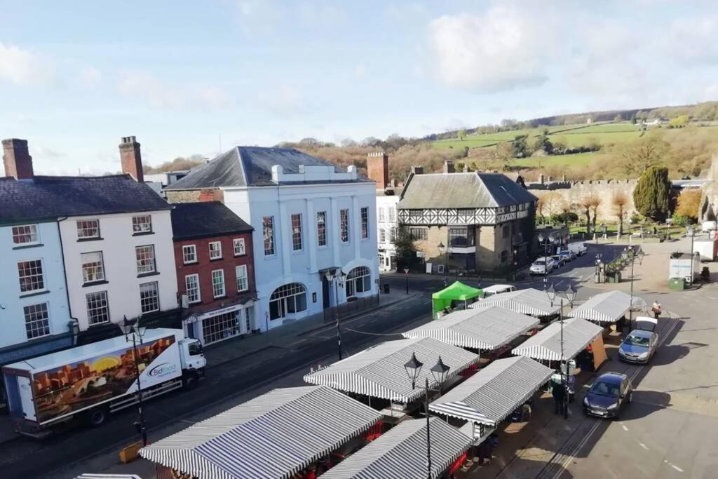 Cosy, Elegant Apartment In Heart Of Ludlow Town 외부 사진